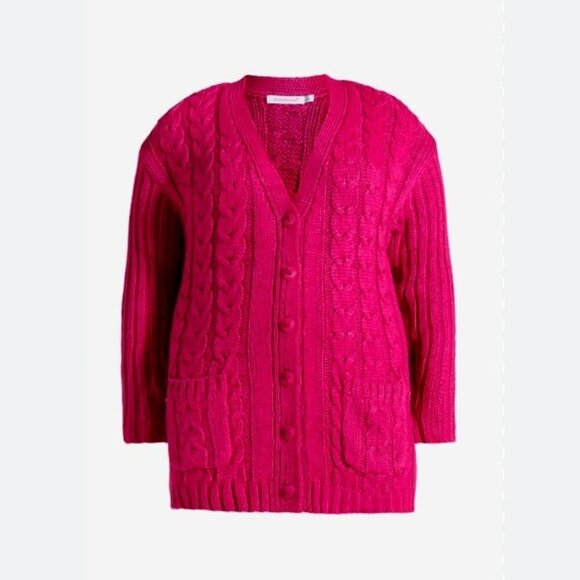 Shoedazzle by JustFab Women's Textured Boyfriend Cardigan - 3X - Picture 1 of 7